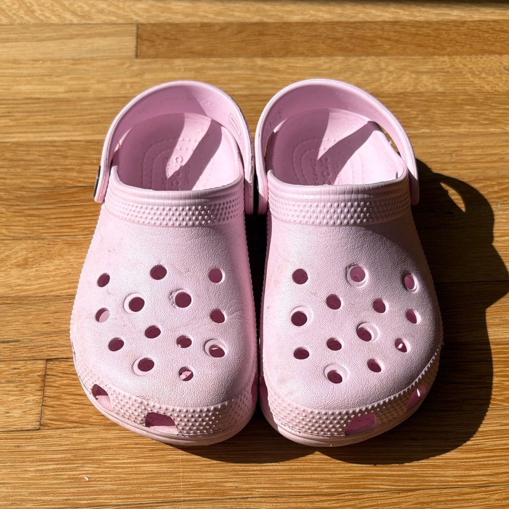 Kids Pastel Pink Crocs kids size 12